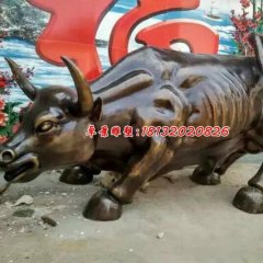 華爾街銅牛雕塑，廣場動物銅雕