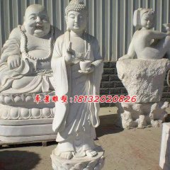 如來佛祖石雕，漢白玉佛像雕塑