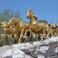 銅馬雕塑，鑄造銅馬，馬雕塑