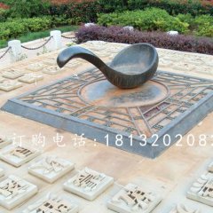 指南針銅雕，廣場(chǎng)指南針雕塑