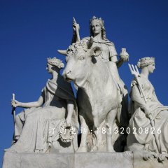 勝利女神石雕，西洋女神石雕