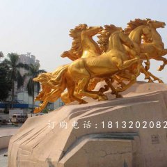 鑄銅飛馬，銅雕飛馬雕塑