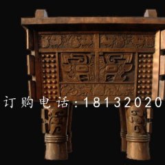大連星海國際游樂場(chǎng)銅鼎4米高