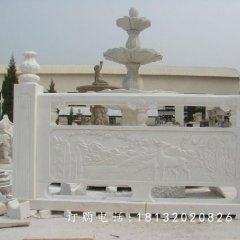 石雕欄桿，石橋欄板雕塑，公園景觀雕塑