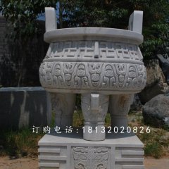 石頭香爐，青石香爐雕塑