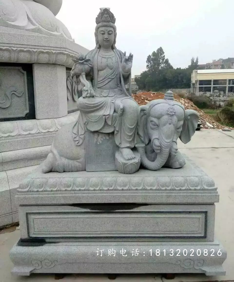 文殊菩薩石雕，大理石文殊菩薩雕塑