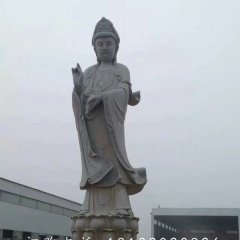 觀音菩薩石雕，大型立式觀音雕塑