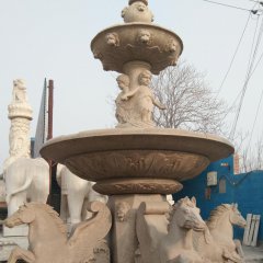 石雕噴泉，歐式噴泉，大理石噴泉