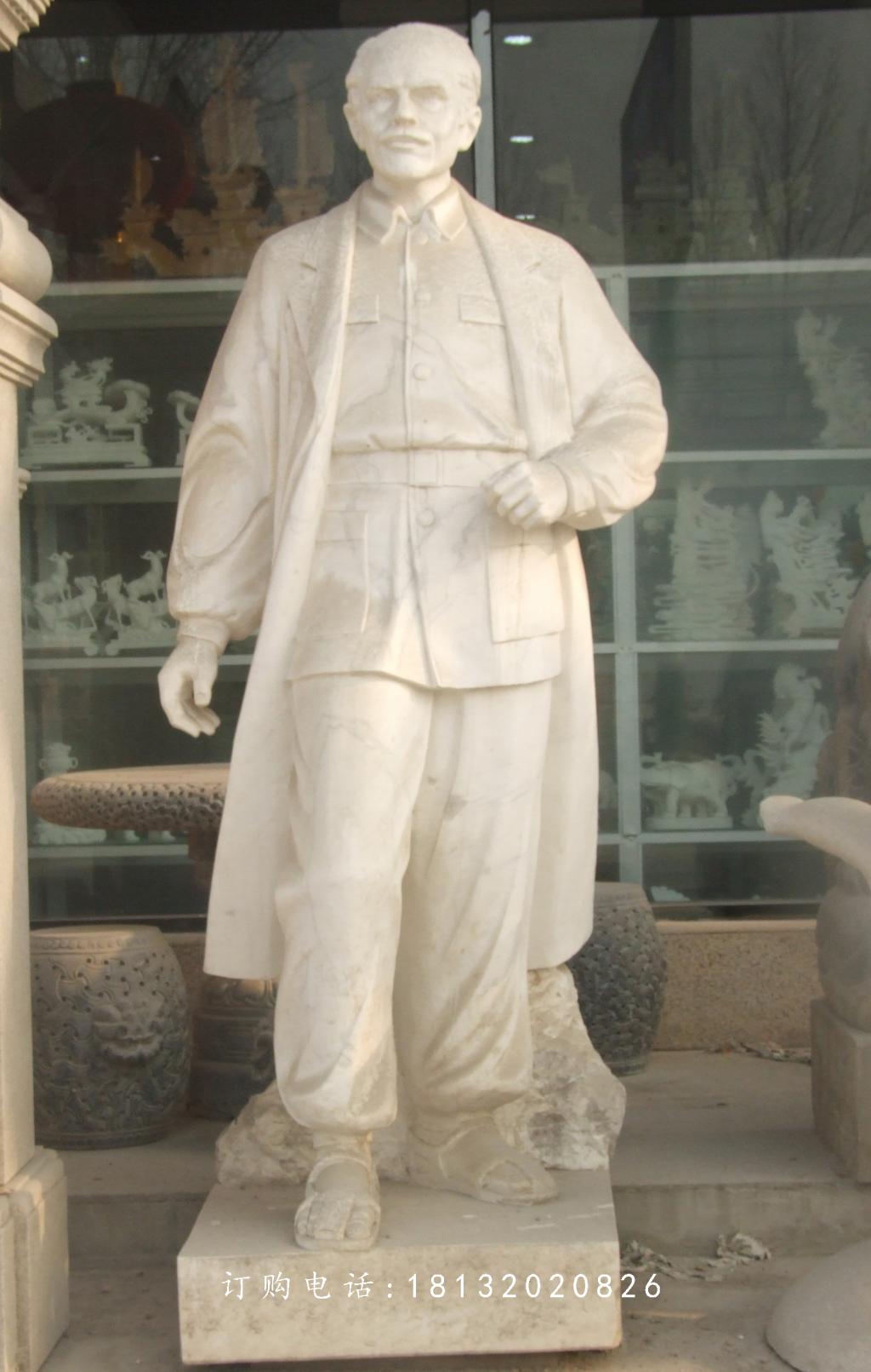 白求恩石雕，大理石醫(yī)院名人雕塑1