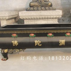 寺廟銅香爐，方形銅香爐