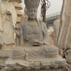 地藏王石雕，石雕佛像