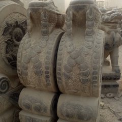 金蟾石雕門墩，仿古石門墩，石雕抱鼓石