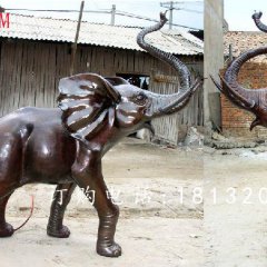 大象銅雕，廣場動(dòng)物銅雕