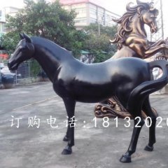 玻璃鋼馬雕塑，玻璃鋼動物雕塑