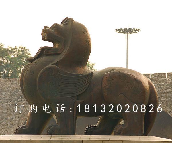 貔貅銅雕，廣場神獸銅雕