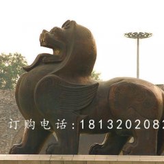 貔貅銅雕，廣場神獸銅雕