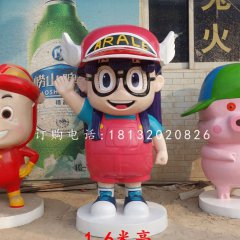 玻璃鋼卡通人物，阿拉蕾雕塑