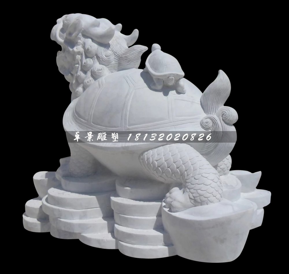 龍龜石雕，漢白玉招財龍龜?shù)袼? />
                    <div   id=