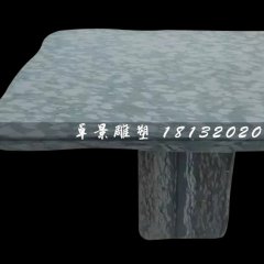 石雕方桌，大理石方桌雕塑