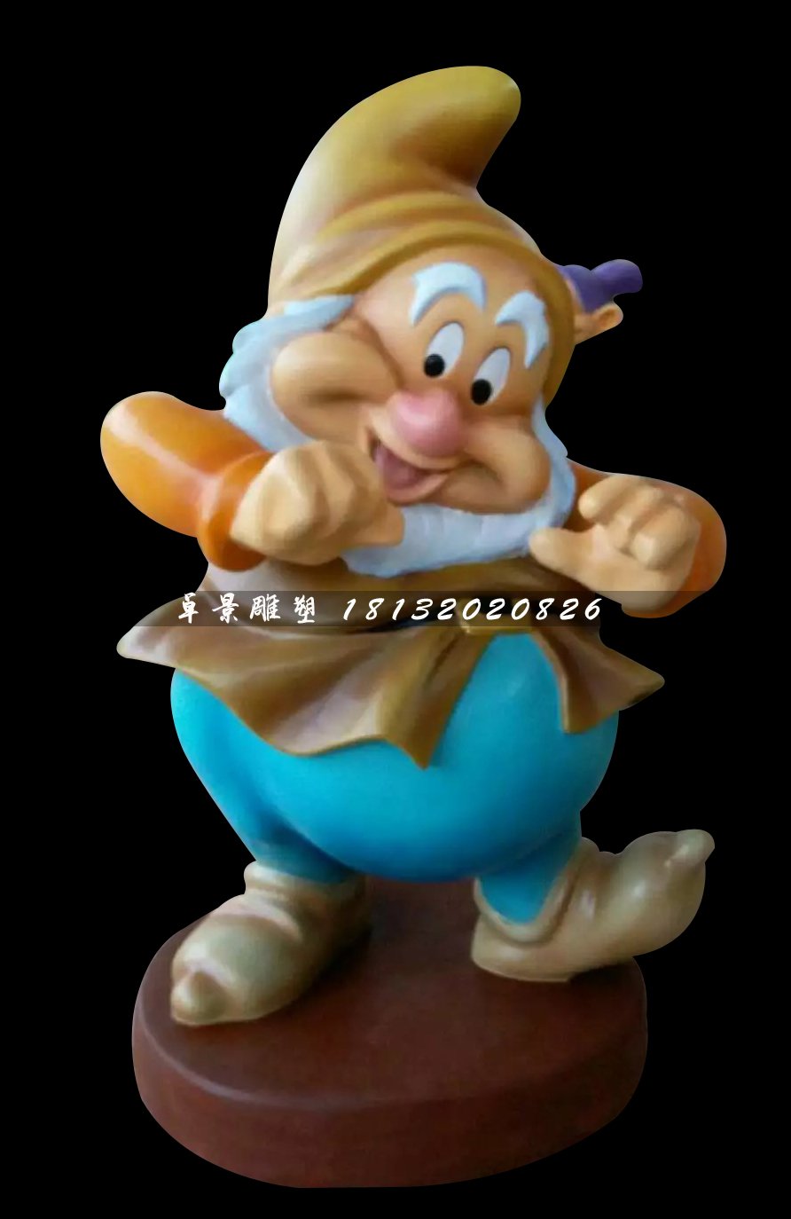小矮人雕塑，玻璃鋼卡通雕塑 (5)
