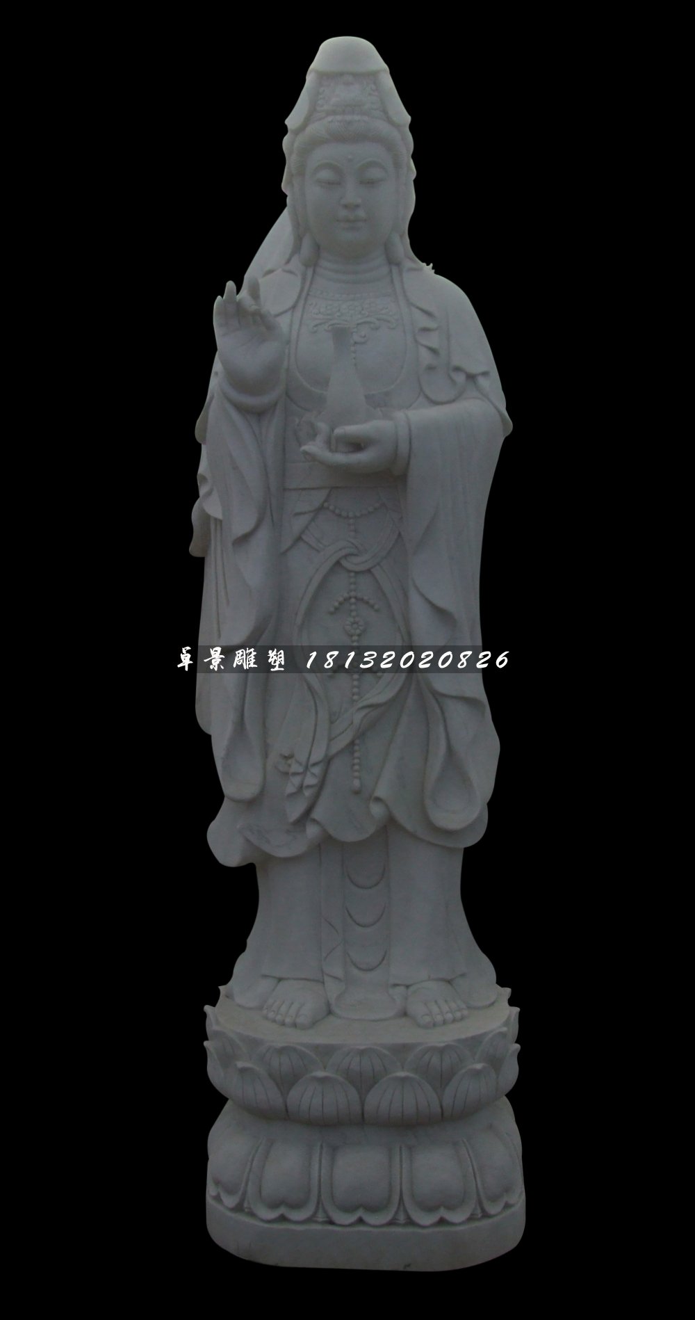 觀世音菩薩石雕，佛像石雕