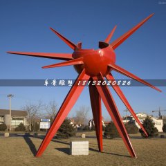 光芒雕塑，不銹鋼廣場(chǎng)雕塑