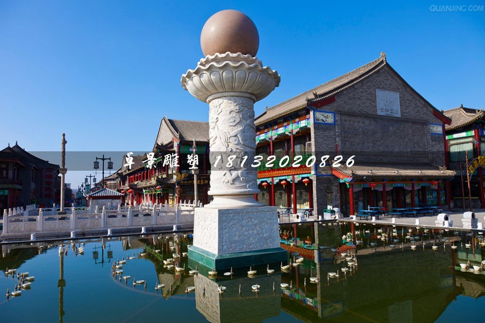 風(fēng)水球石雕，景區(qū)景觀石雕