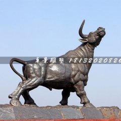 銅牛雕塑，廣場動物銅雕