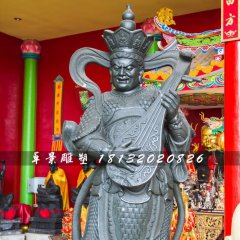 持國天王銅雕，四大護法銅雕