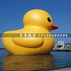 大黃鴨雕塑，玻璃鋼卡通雕塑
