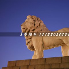 廣場(chǎng)石獅子，西洋獅石雕