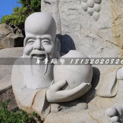 老壽星石雕，大理石神仙雕塑