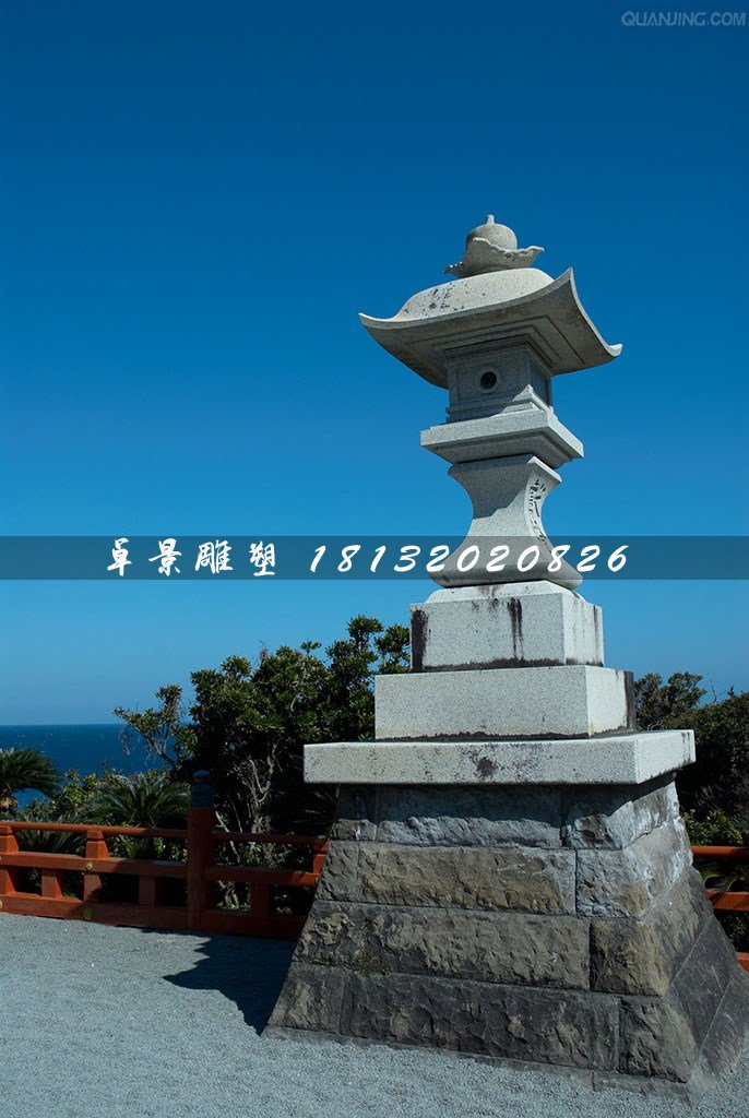 宮燈石雕，園林景觀石雕 (1)