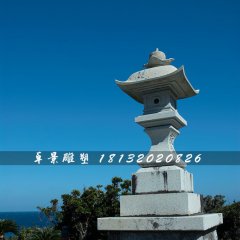 宮燈石雕，園林景觀石雕