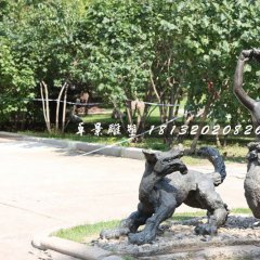 童年銅雕，公園小孩銅雕