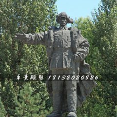 楊靖宇將軍銅雕，抗戰(zhàn)烈士銅雕