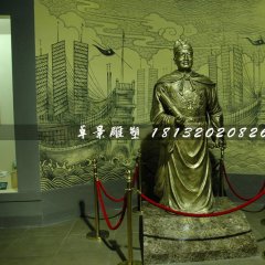 鄭和銅雕，古代英雄銅雕