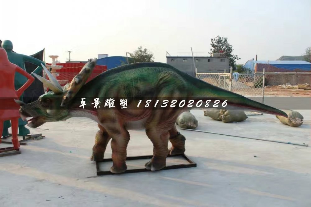 恐龍雕塑,玻璃鋼仿真動(dòng)物雕塑 (4)