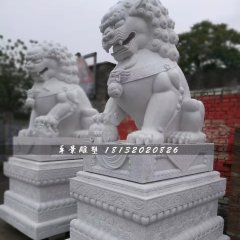 大型獅子石雕，北京獅石雕