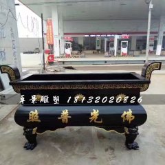 鐵香爐，寺廟方形香爐