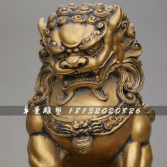 北京銅獅子，鑄銅獅子