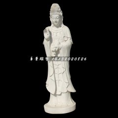觀世音菩薩石雕，立式佛像