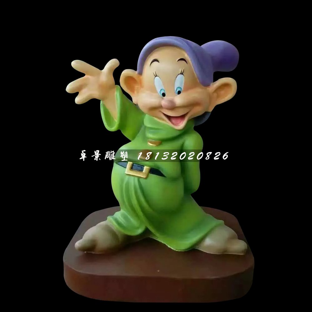 玻璃鋼小矮人雕塑，卡通人物雕塑 (1)