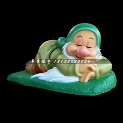 玻璃鋼小矮人雕塑，卡通人物