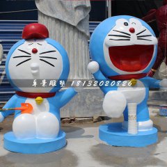 多啦a夢雕塑，卡通動漫雕塑