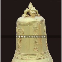 銅鐘，鑄銅鐘雕塑