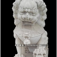 北京獅石雕，小型石獅子雕塑