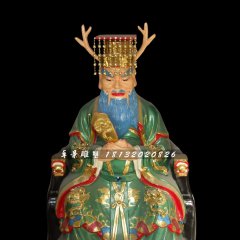 龍王雕塑，玻璃鋼彩繪神仙雕塑