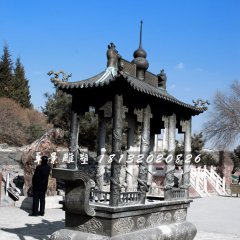 銅香爐，方形銅香爐