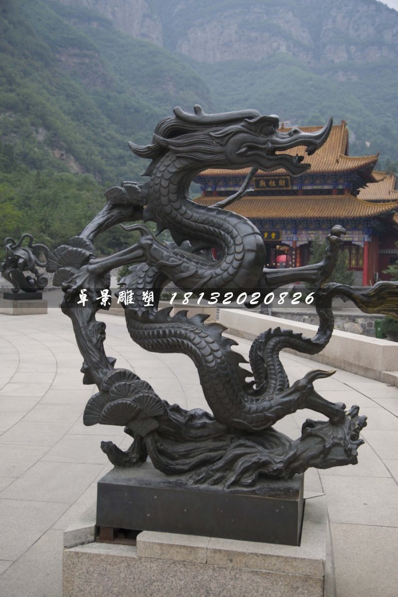 神龍銅雕，神獸銅雕